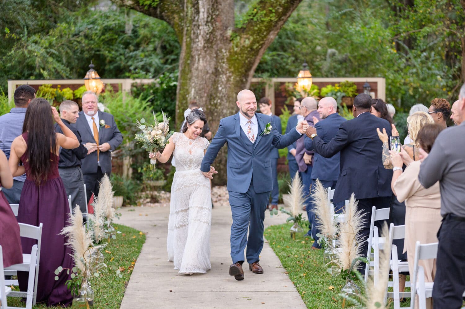 Cheers after the ceremony - The Cooper House