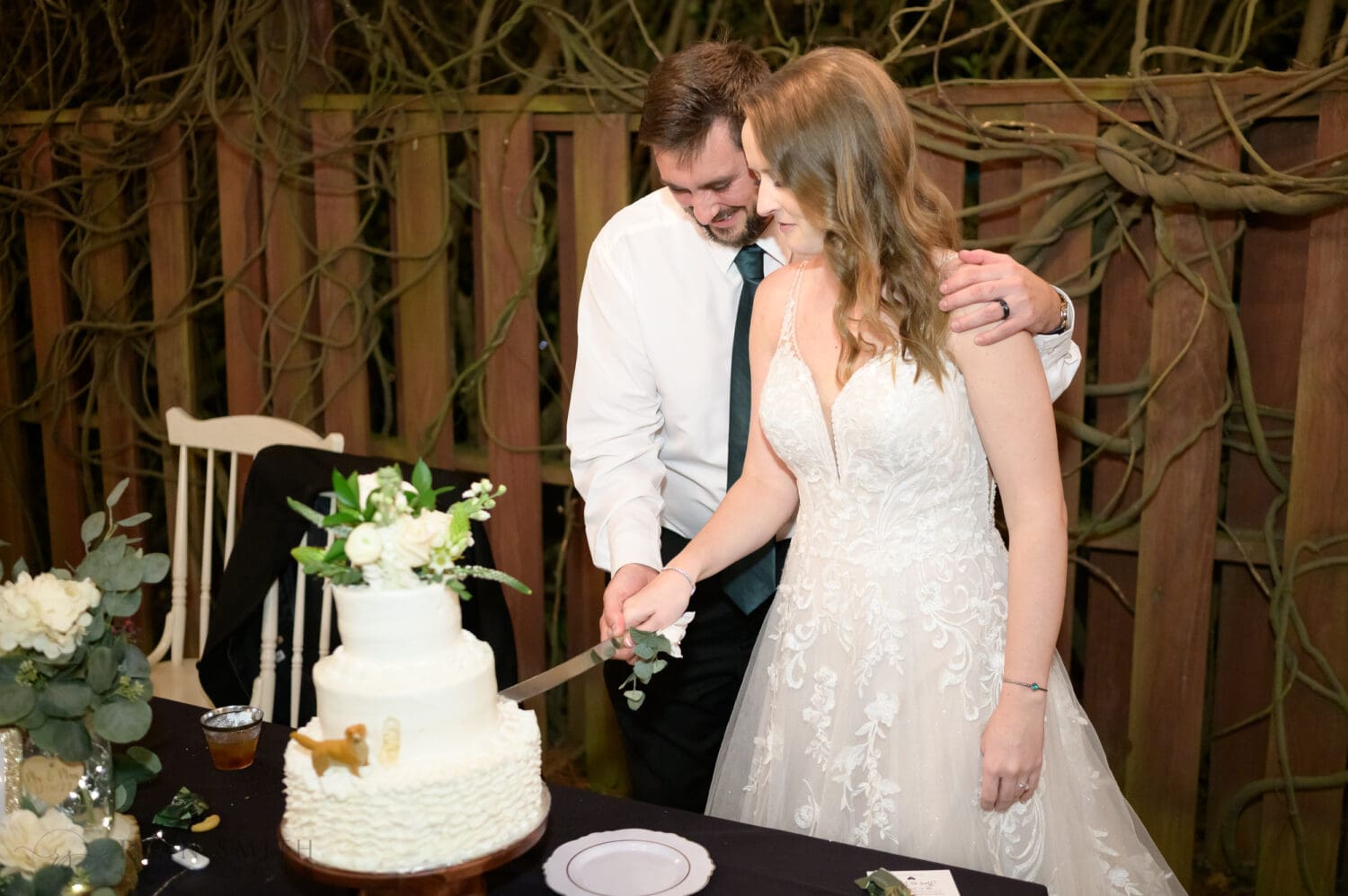 Cake cutting - South End Bistro
