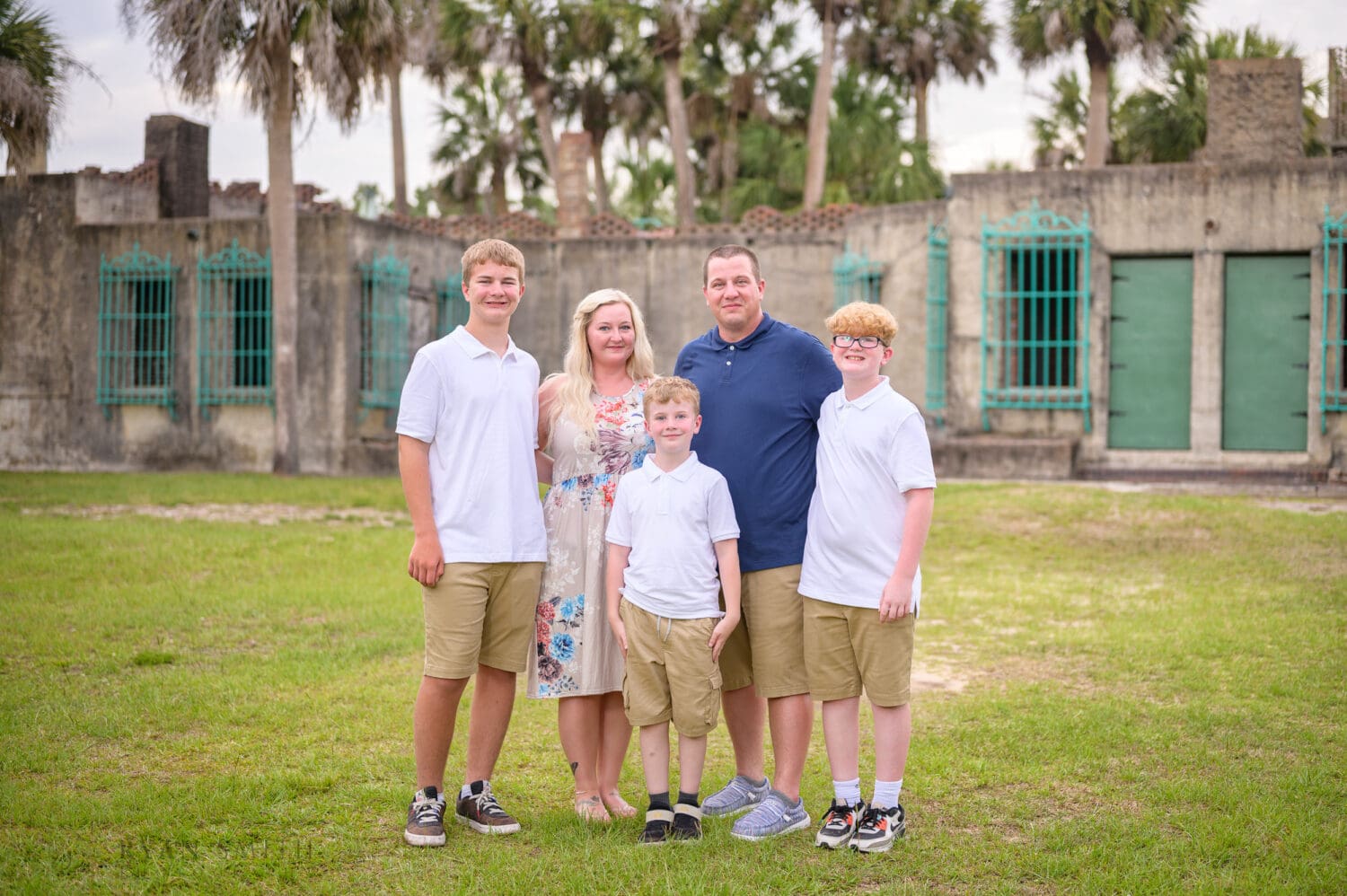 Family portraits before the surprise proposal - Huntington Beach State Park - Myrtle Beach