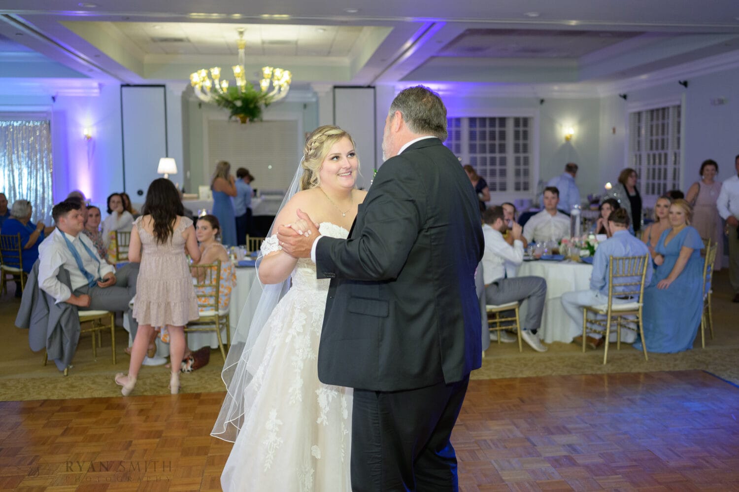 Father and daughter dance - Pawleys Plantation