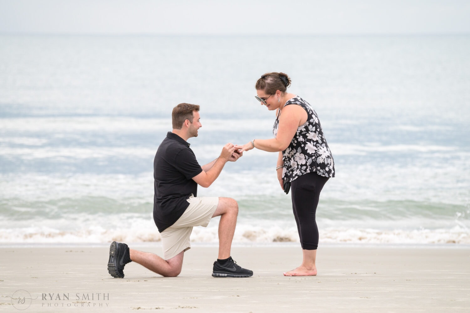 Putting on the ring - Huntington Beach State Park - Myrtle Beach