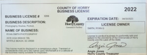 Horry County Business License