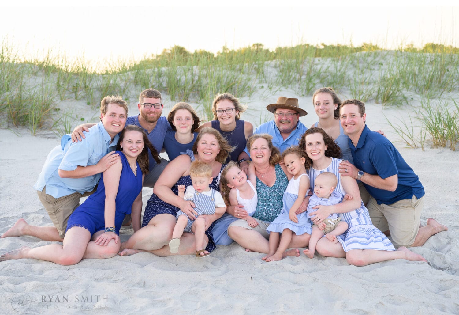 Big family group by the dunes - Myrtle Beach