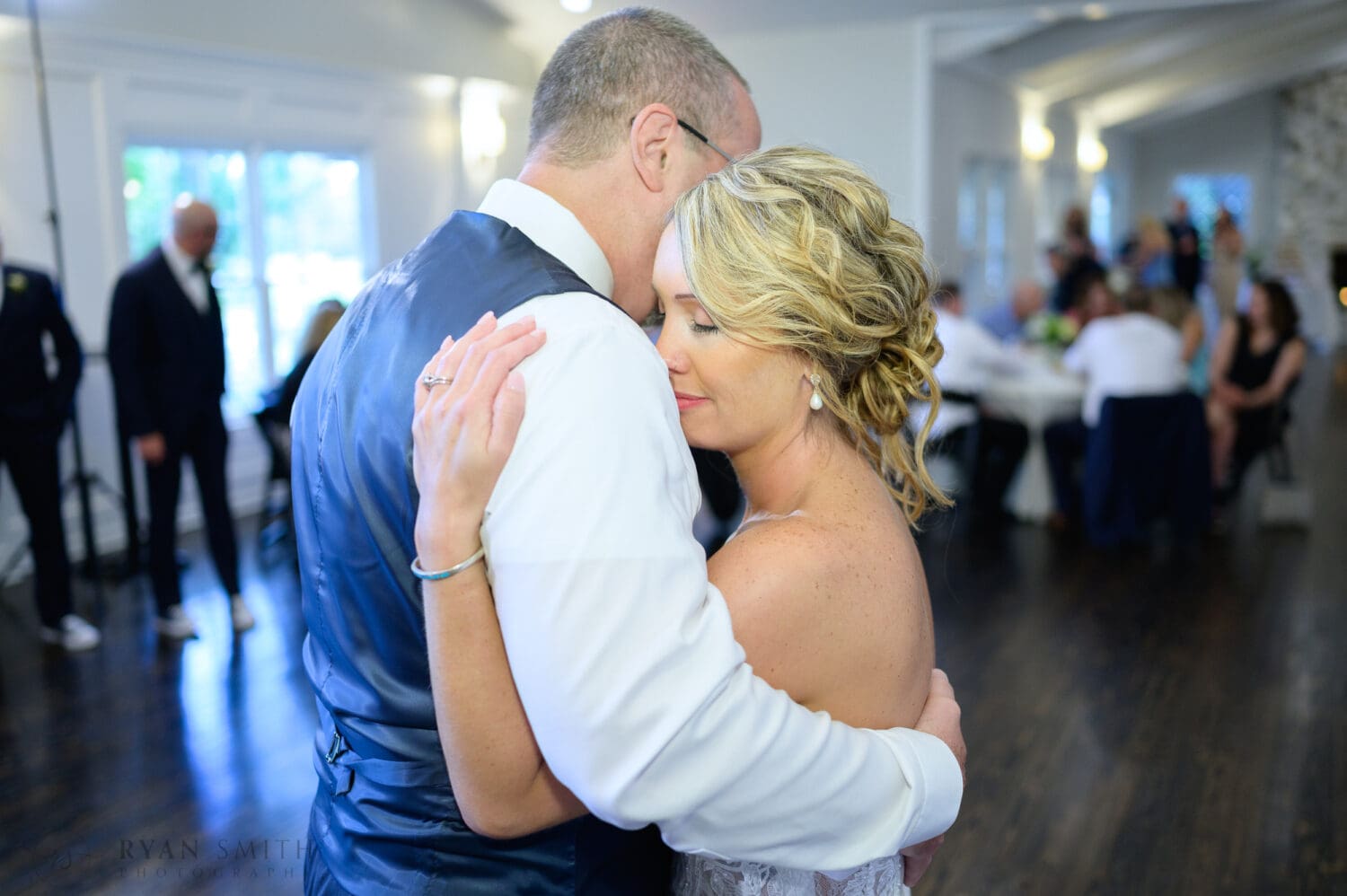 Bride dancing with her father - The Village House at Litchfield