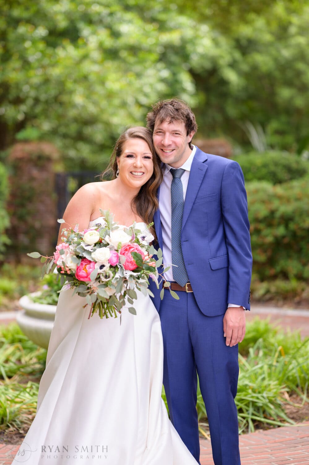 Bride with her brother - Pine Lakes Country Club