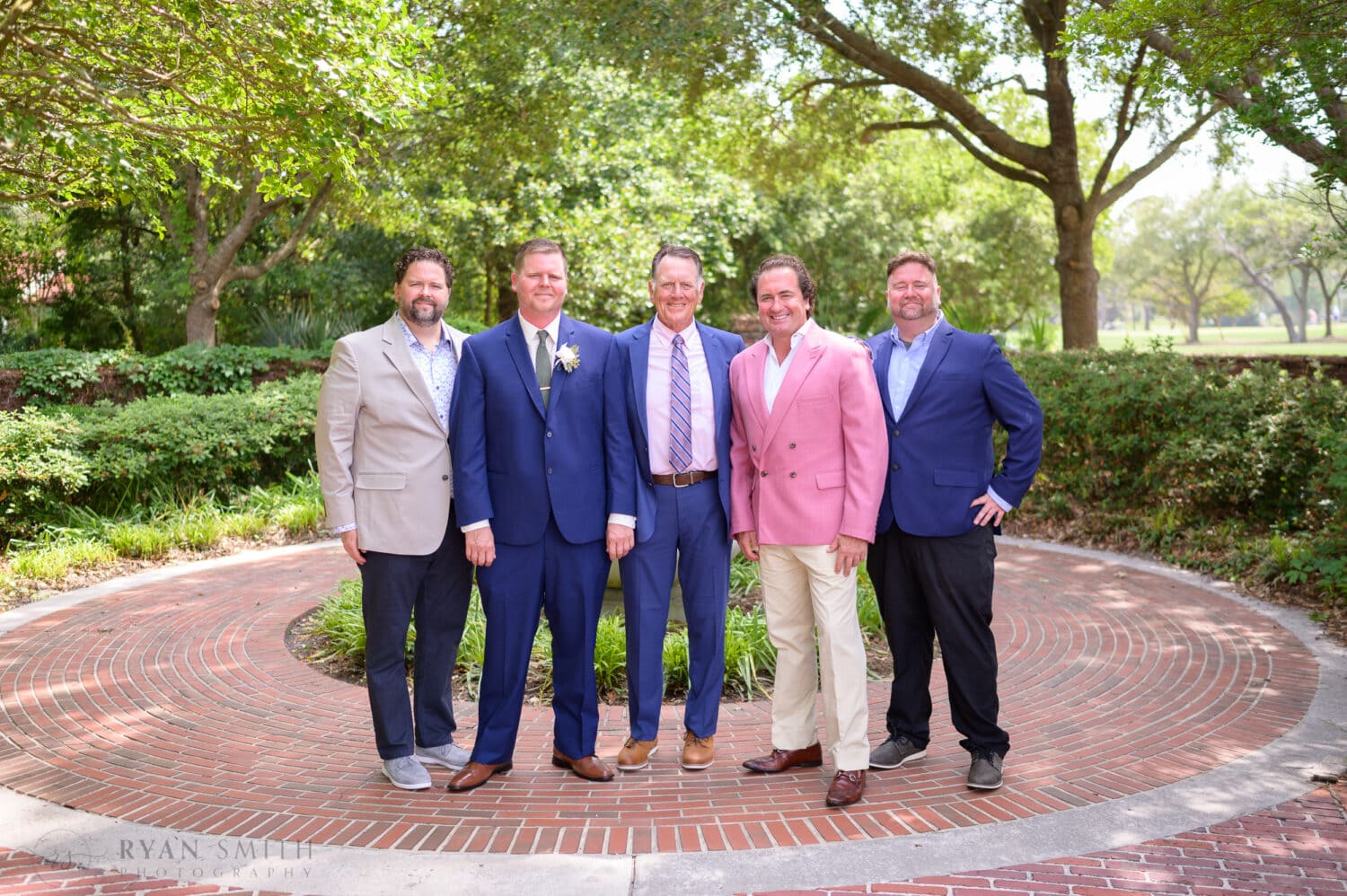 Groom with the guys - Pine Lakes Country Club