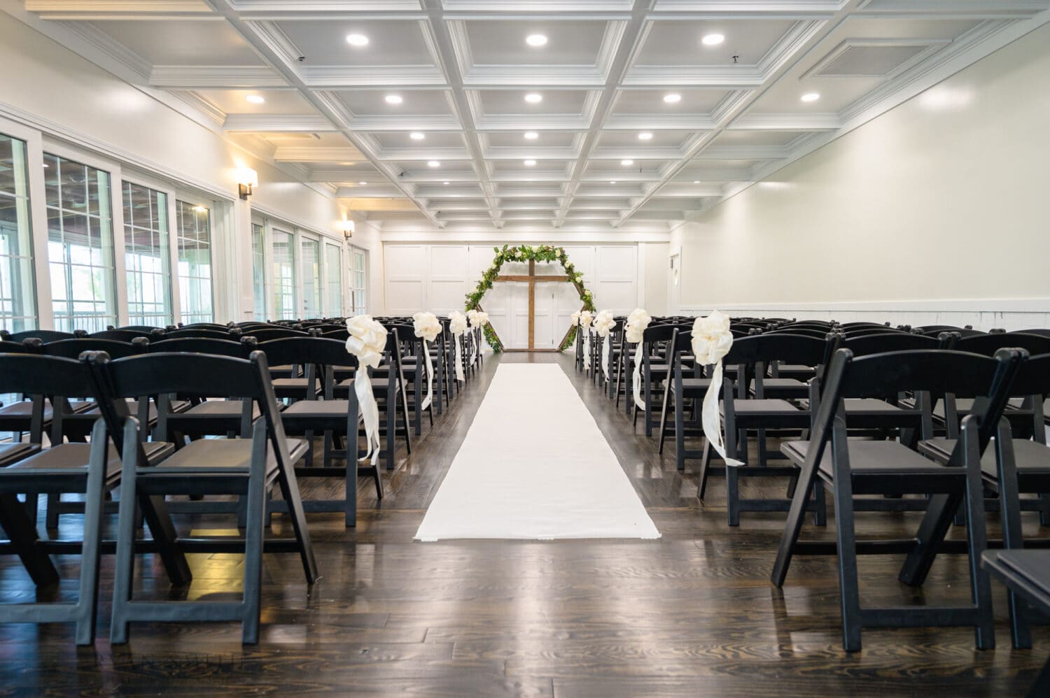 New ceremony space in the recently remodeled Village House - The Village House at Litchfield
