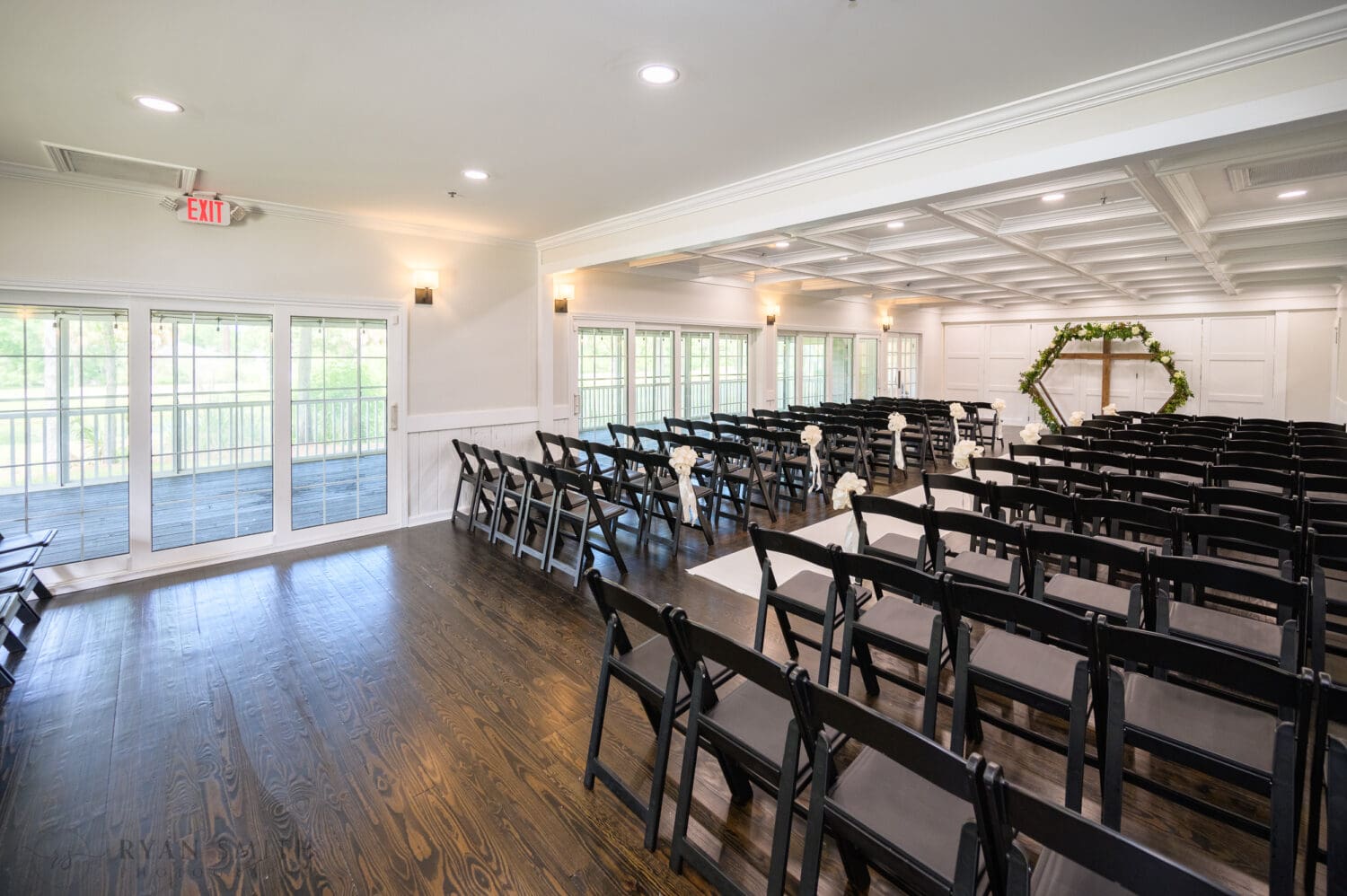New ceremony space in the recently remodeled Village House - The Village House at Litchfield