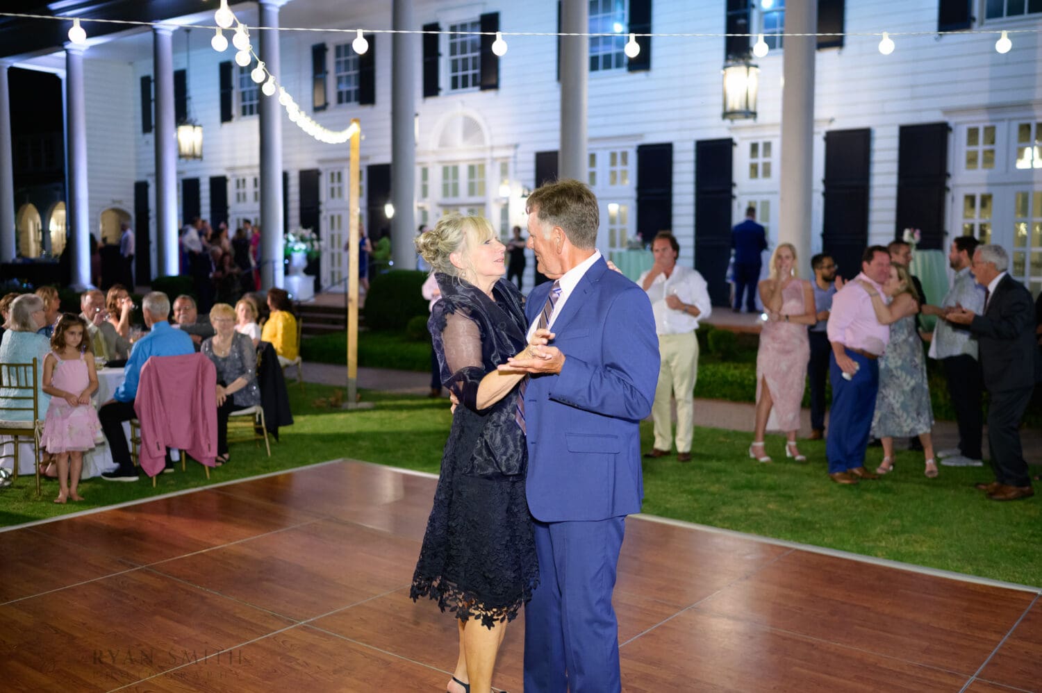 Parent's dancing - Pine Lakes Country Club