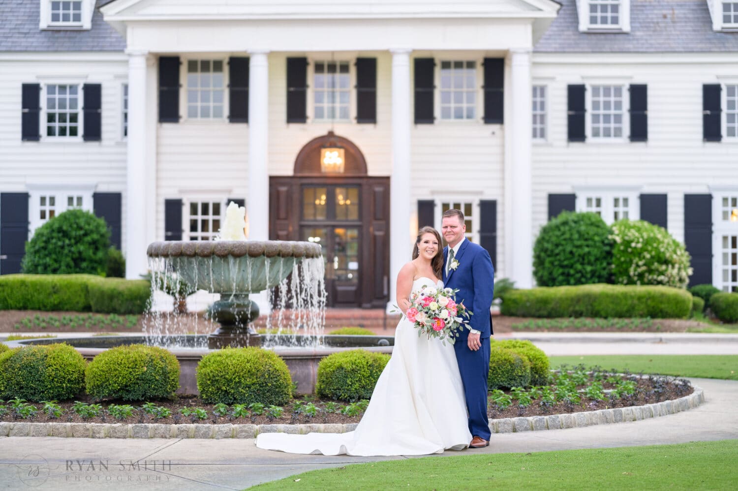 Portrait in front of the clubhouse - Pine Lakes Country Club