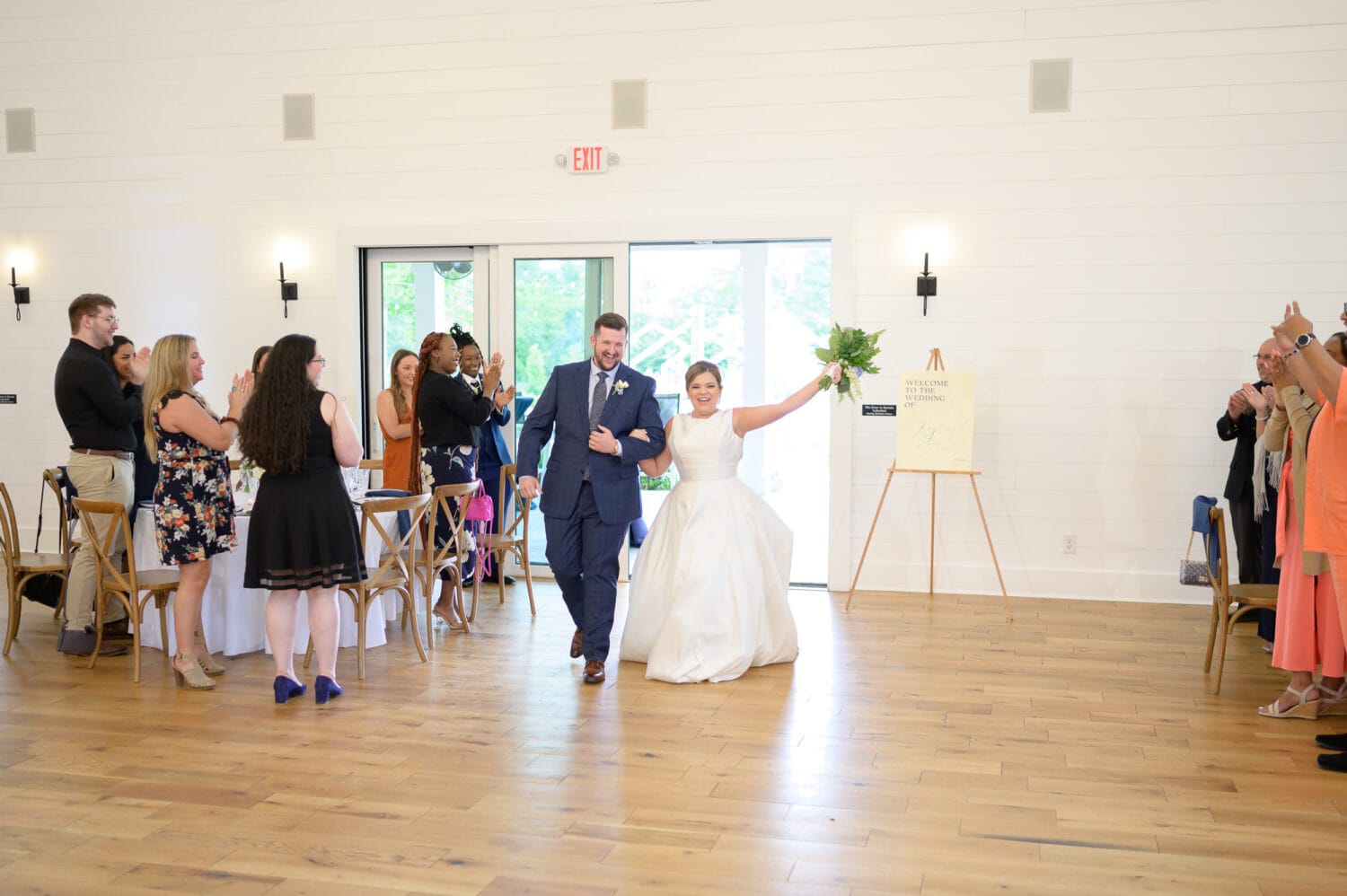 Fun wedding introductions - The Venue at White Oaks Farm