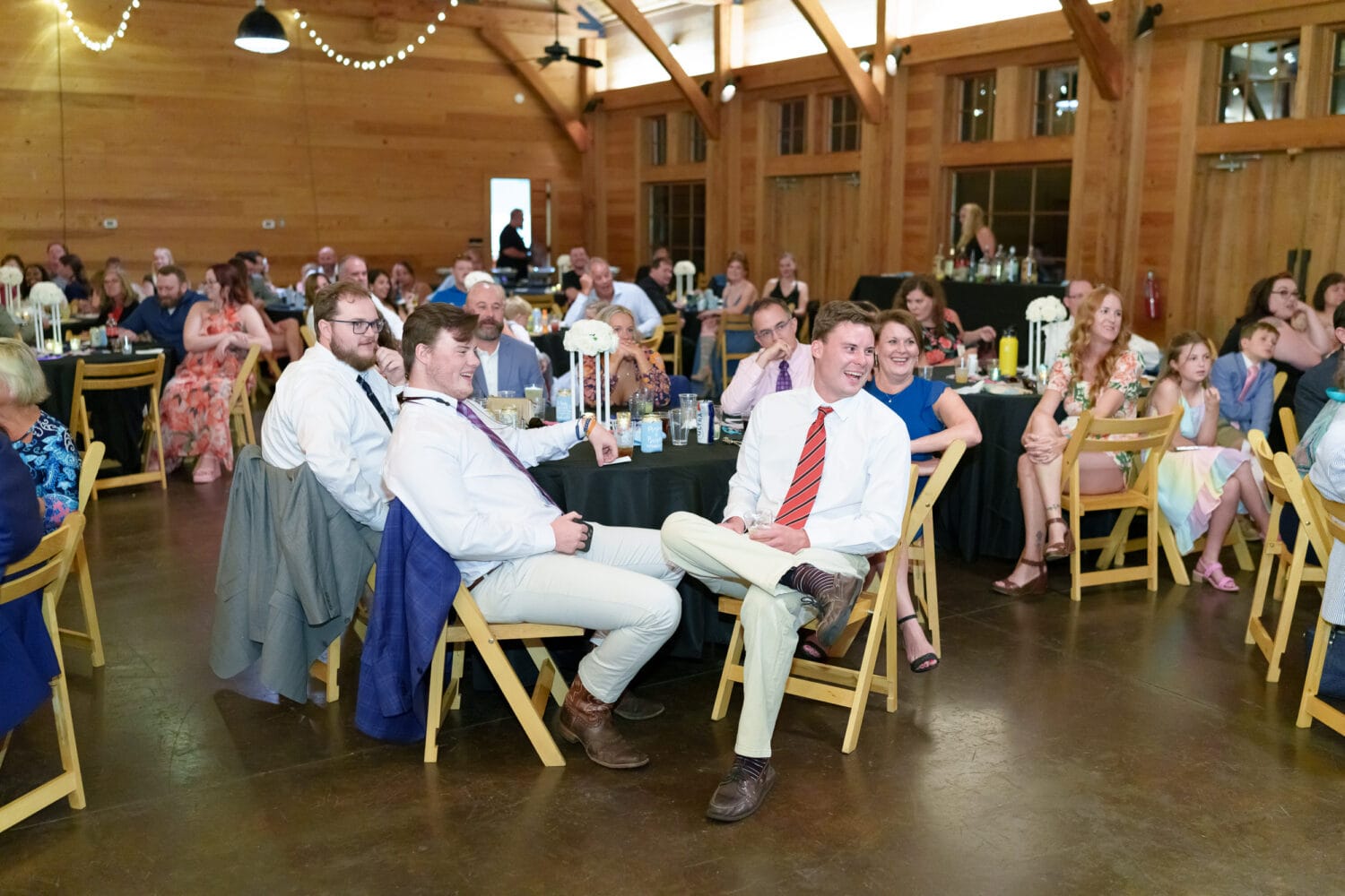 Laughs during the toasts - The Pavilion at Pepper Plantation