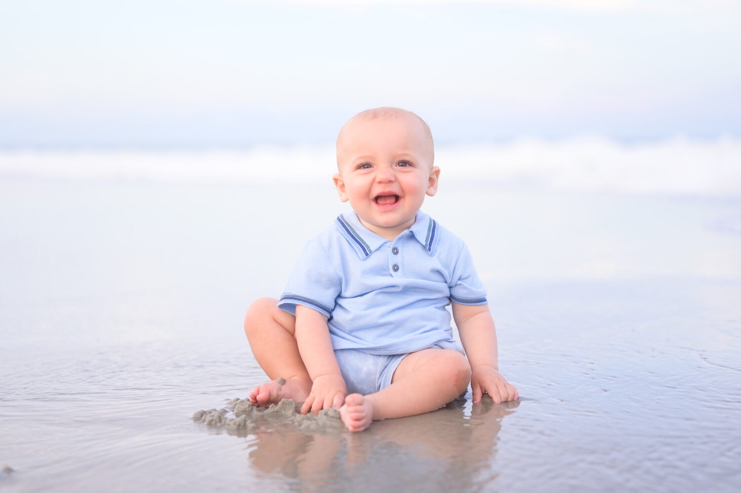 Very cute baby boys by the ocean - Myrtle Beach