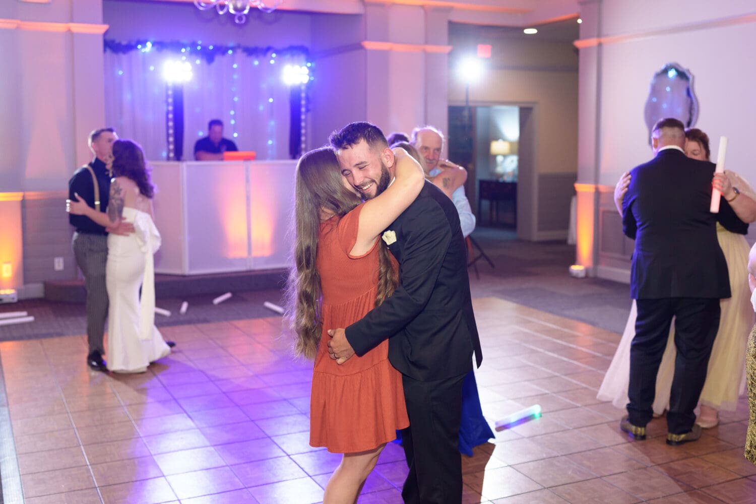 Fun dancing during the reception - Litchfield Country Club
