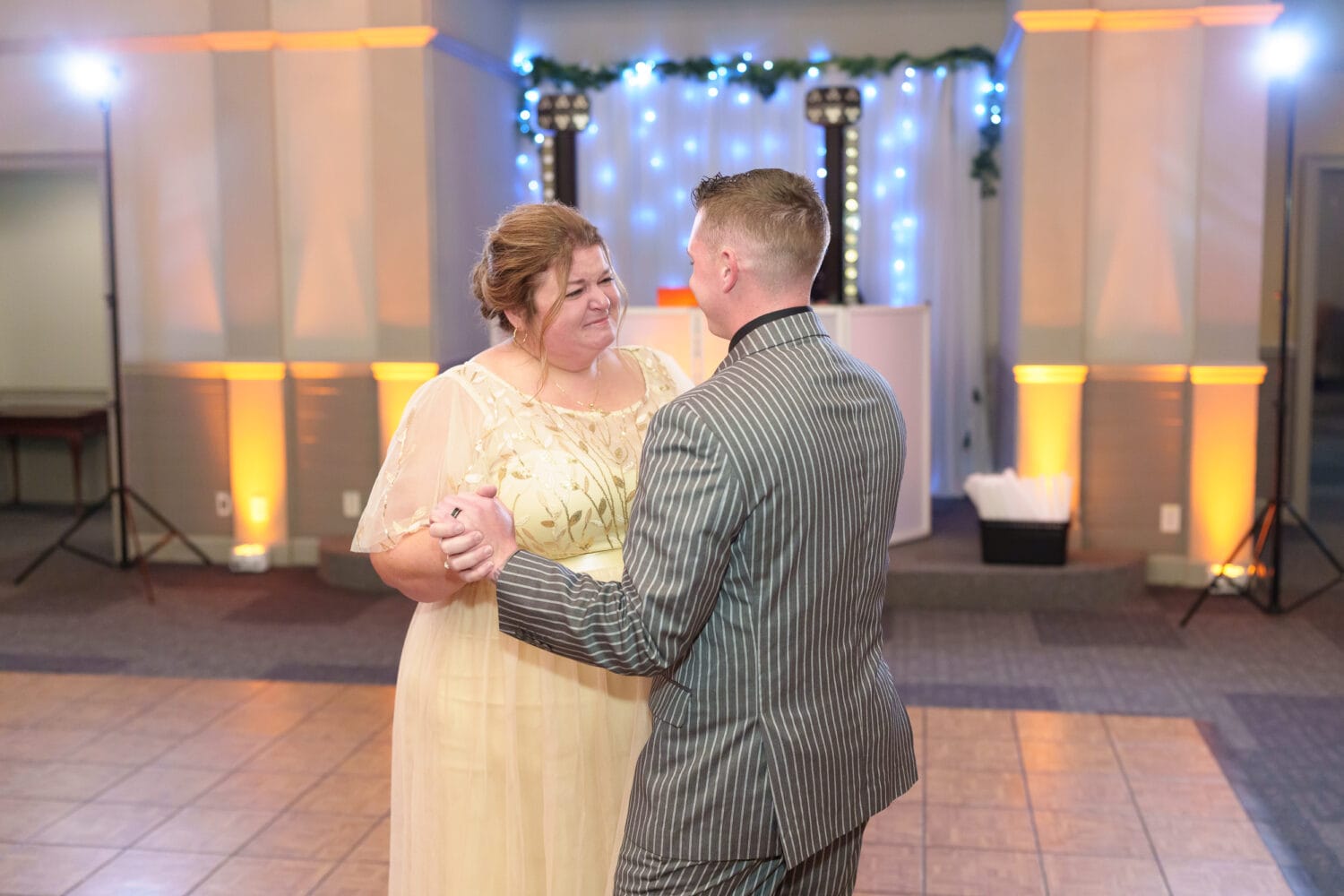 Groom dancing with his mother - Litchfield Country Club
