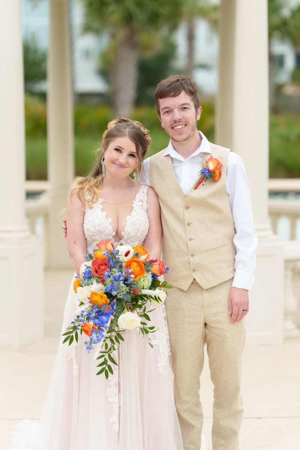 Bride with her brother - 21 Main Events - North Myrtle Beach