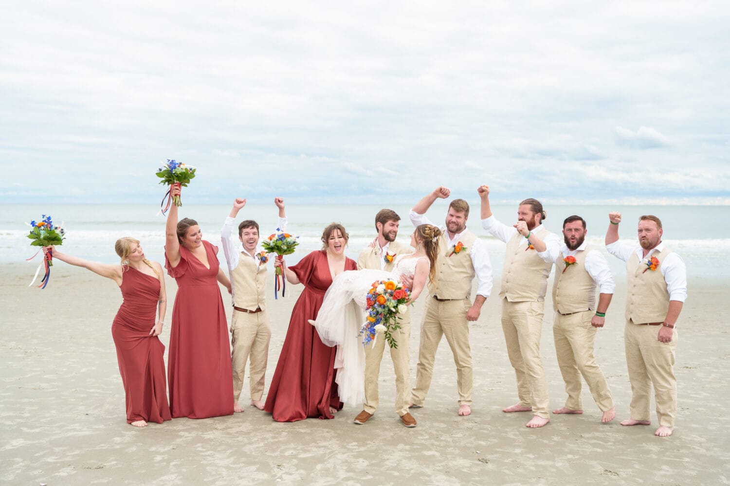 Fun with the wedding party - 21 Main Events - North Myrtle Beach