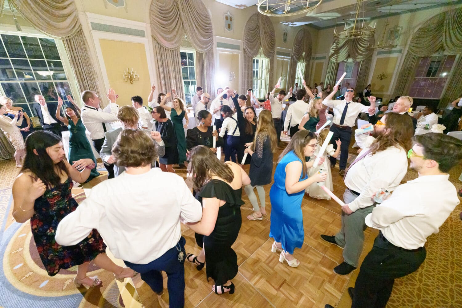 Fun with ultra wide lens on the dance floor - Francis Marion Charleston