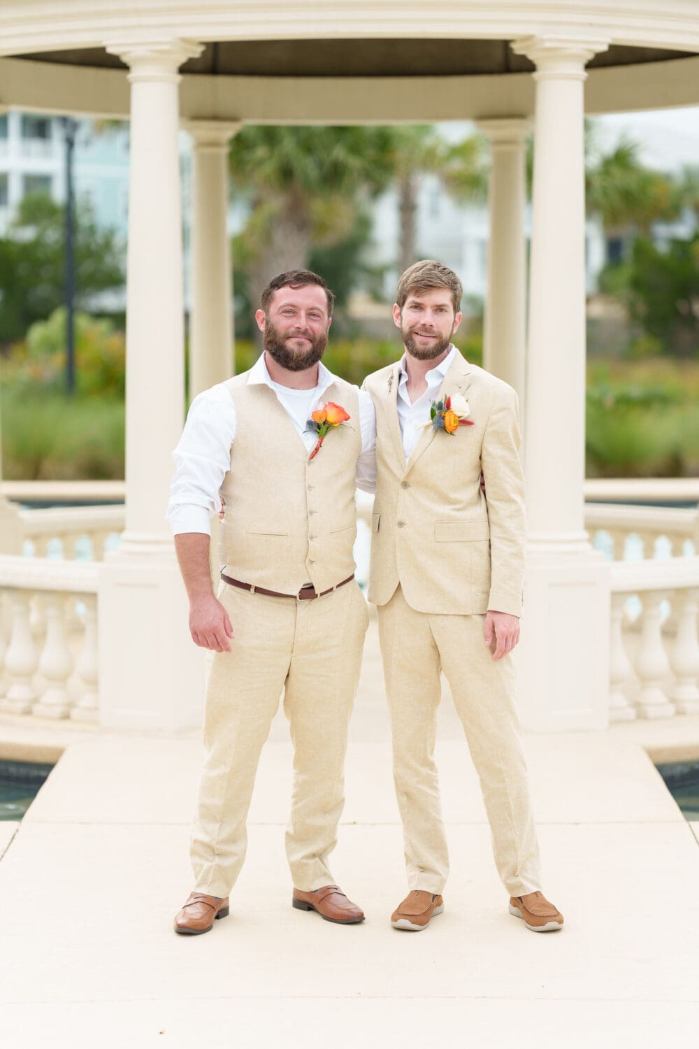 Groom with his brother - 21 Main Events - North Myrtle Beach