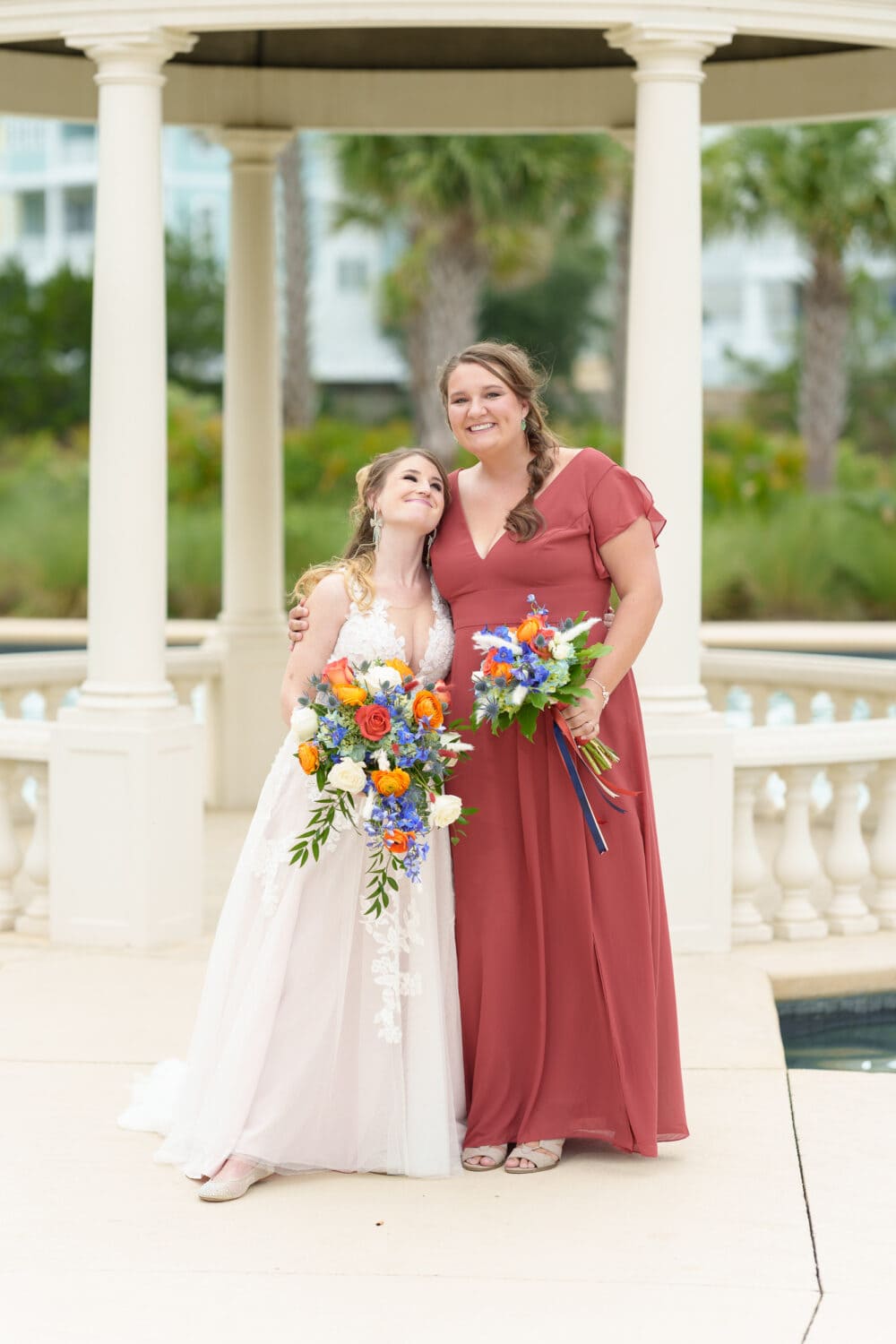 Individual portraits with bride and bridesmaids - 21 Main Events - North Myrtle Beach