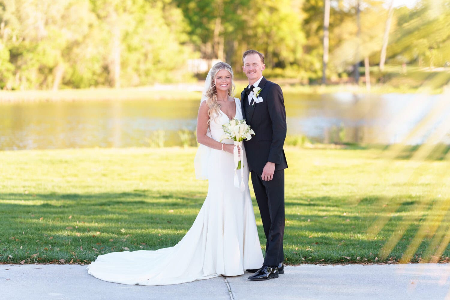 Find a shady spot for a few pictures after the ceremony - Pawleys Plantation